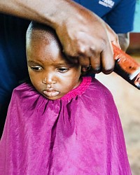Free haircut